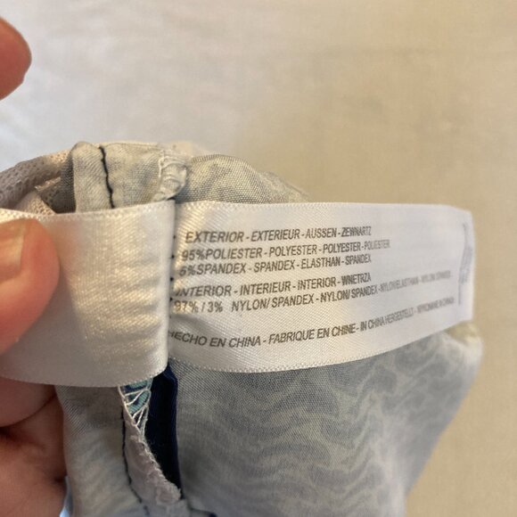 Mister Mr Swim Men's Lined Swim Trunks Bathing Suit Dolphins Size XL EUC - Picture 9 of 11